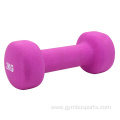 Gym Equipment Soak Plastic Dumbbell